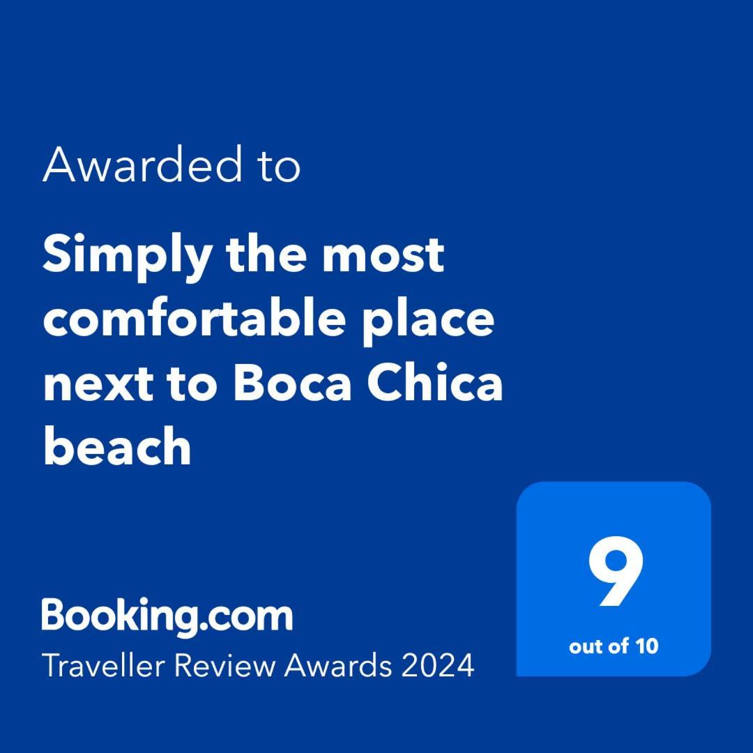 Simply The Most Comfortable Place Next To Boca Chica Beach Kültér fotó
